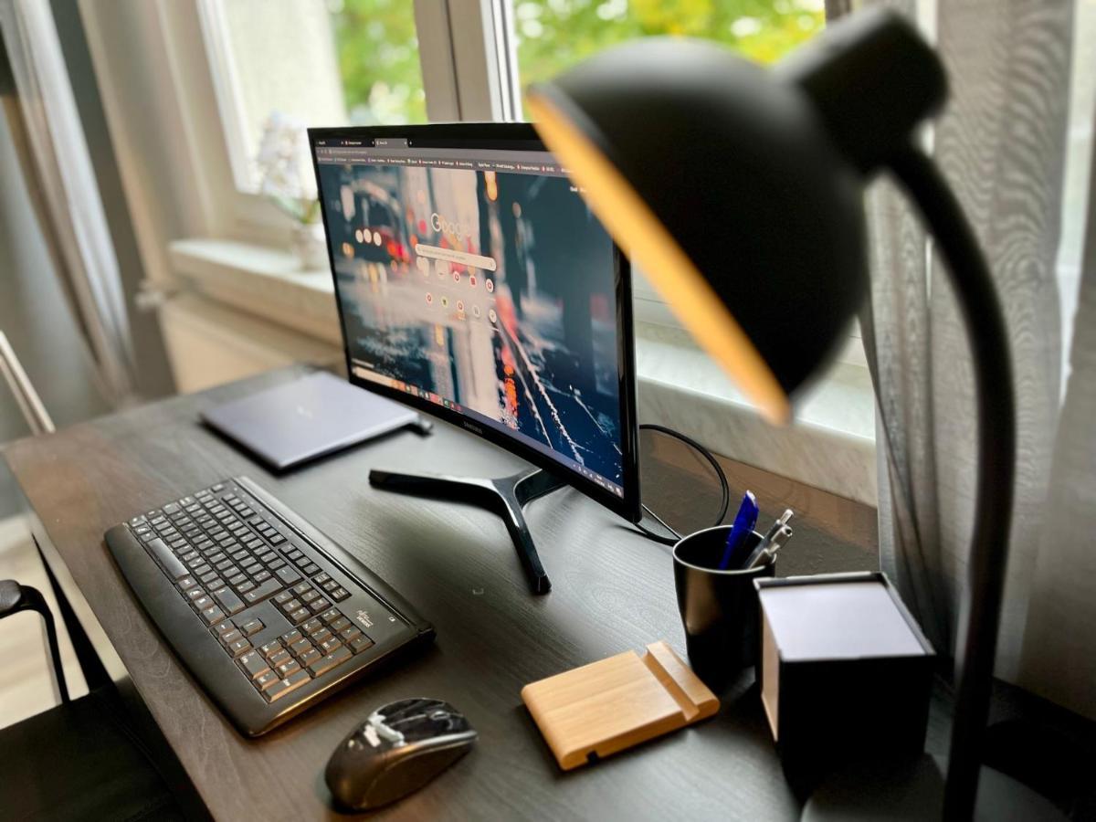 Kmhosting Zentrum Modern Appartement - Kingsize Boxspringbett Chemnitz Dış mekan fotoğraf